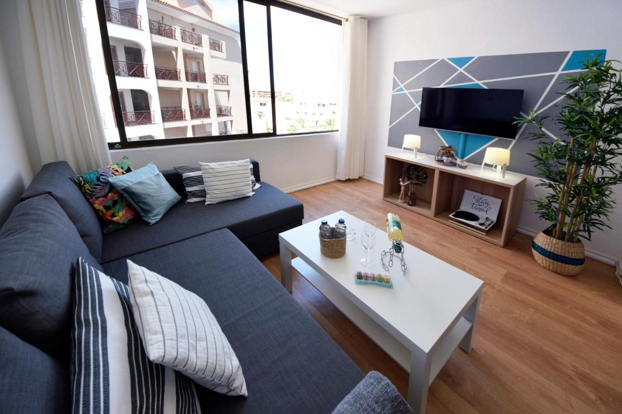 Peaceful & Bright Loft, Heated Pool, Netflix, Free Wifi & Parking, Tennis Los Cristianos  Dış mekan fotoğraf